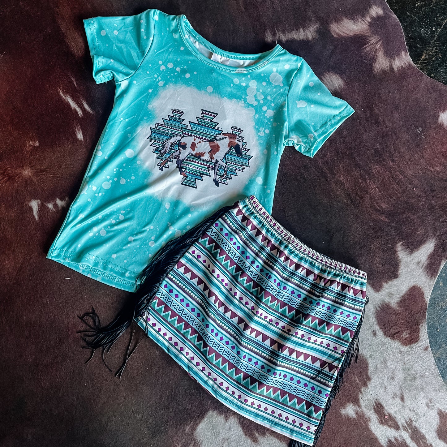 Aztec Skirt Set