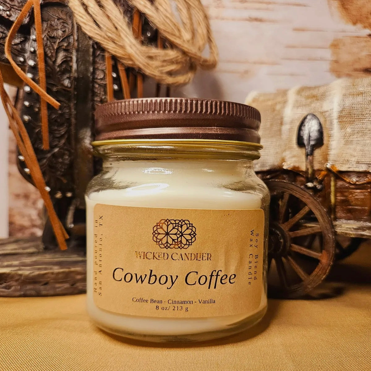 Cowboy Coffee Soy Blend Candle