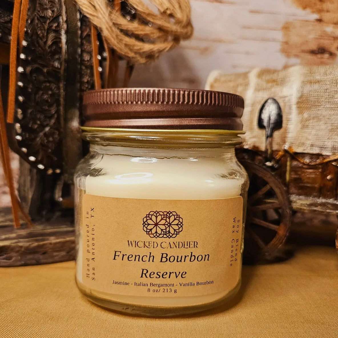 French Bourbon Reserve Soy Blend Candle