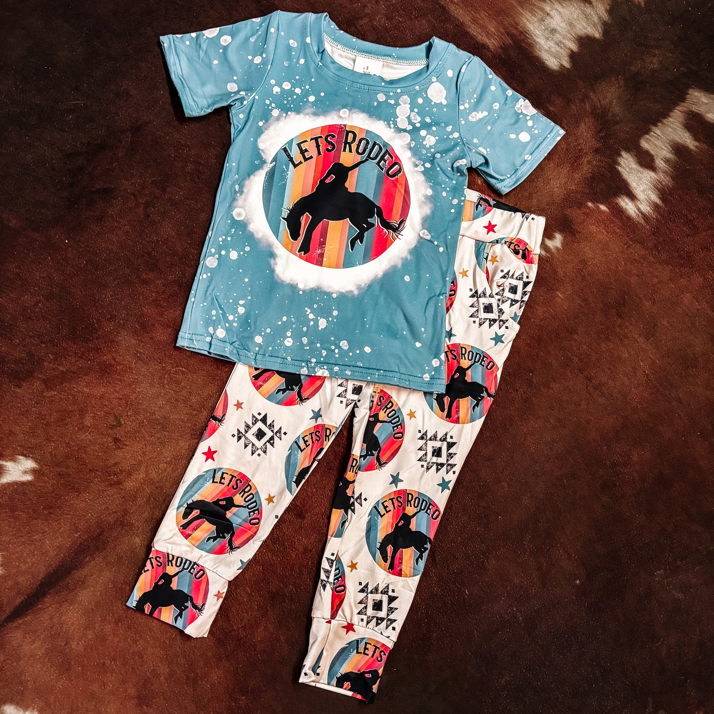 Boys Rodeo Jogger Set