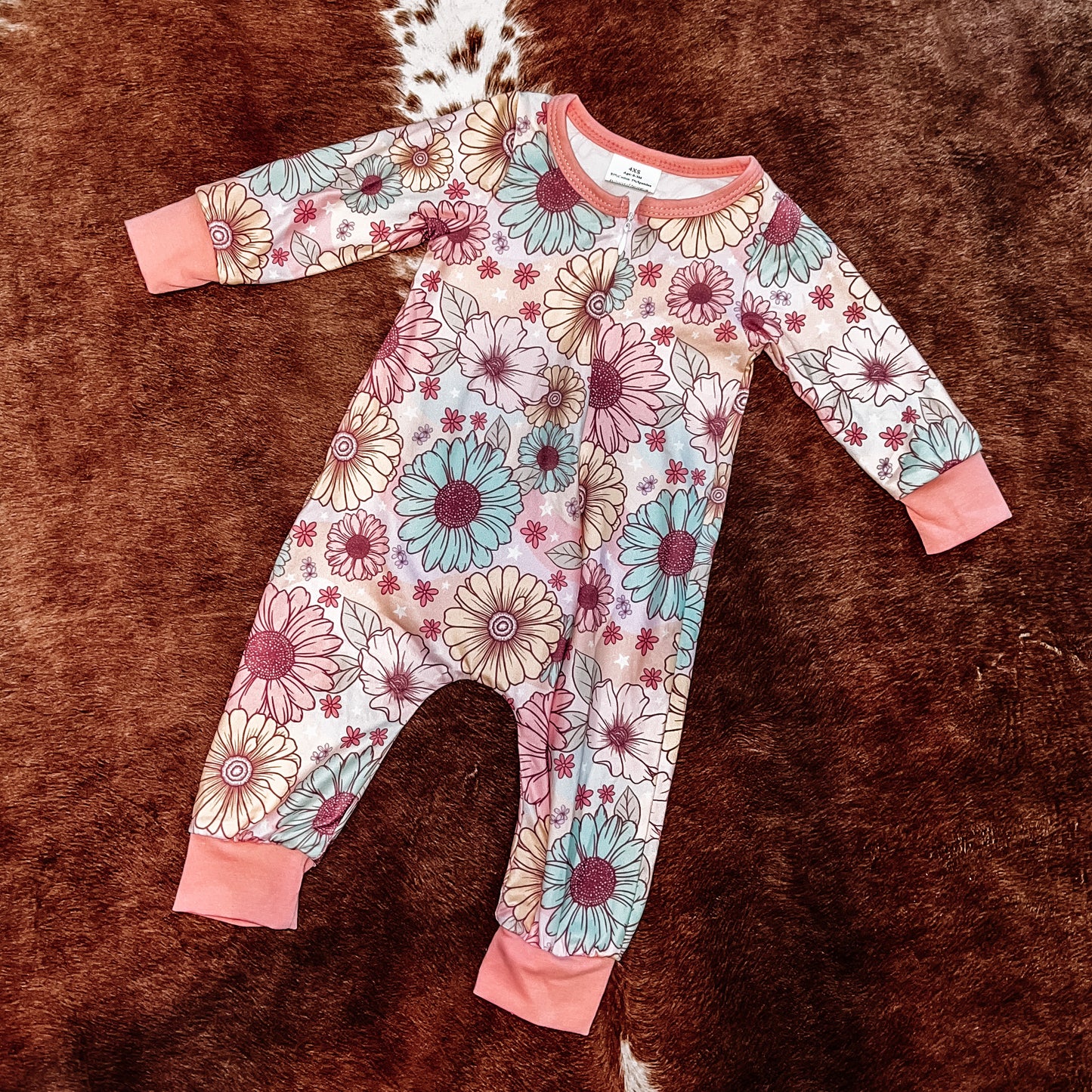 Girls Floral Daze Zippie