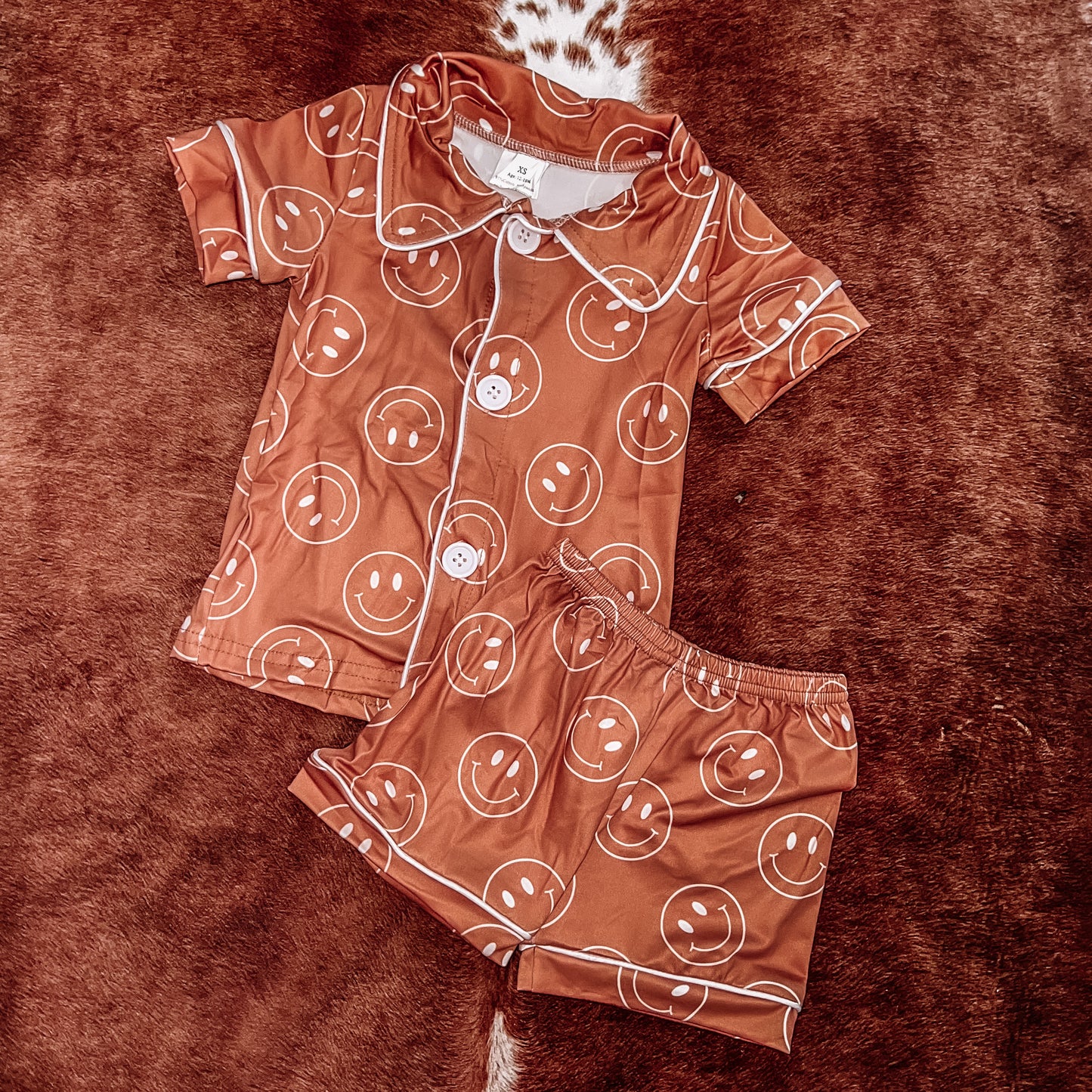 Girls Happy Cowgirl PJ Set
