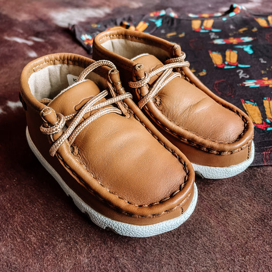 Twisted X Boys Tan Driving Moc