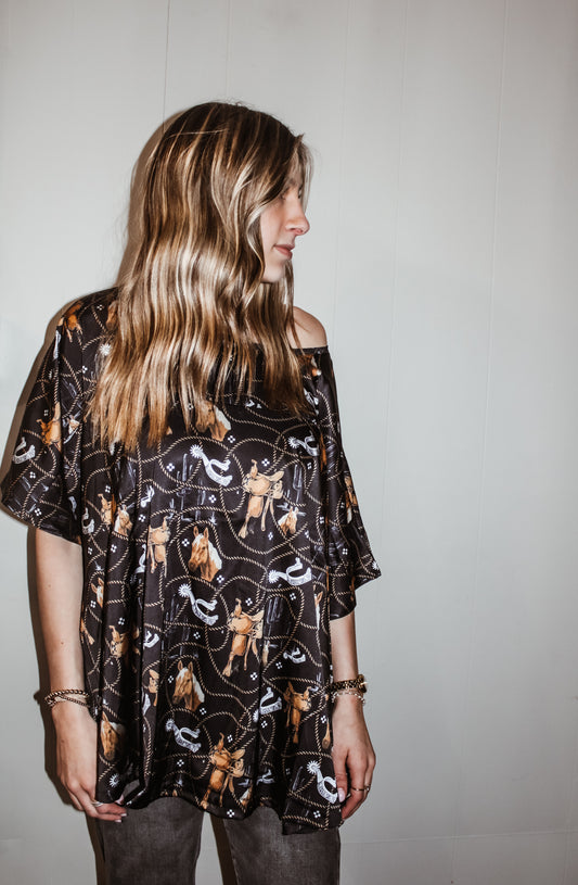 Palomino Prints Top