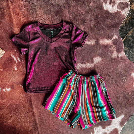 Girls Serape Set