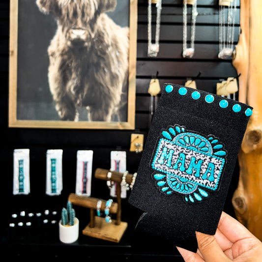 Western Mama Koozie