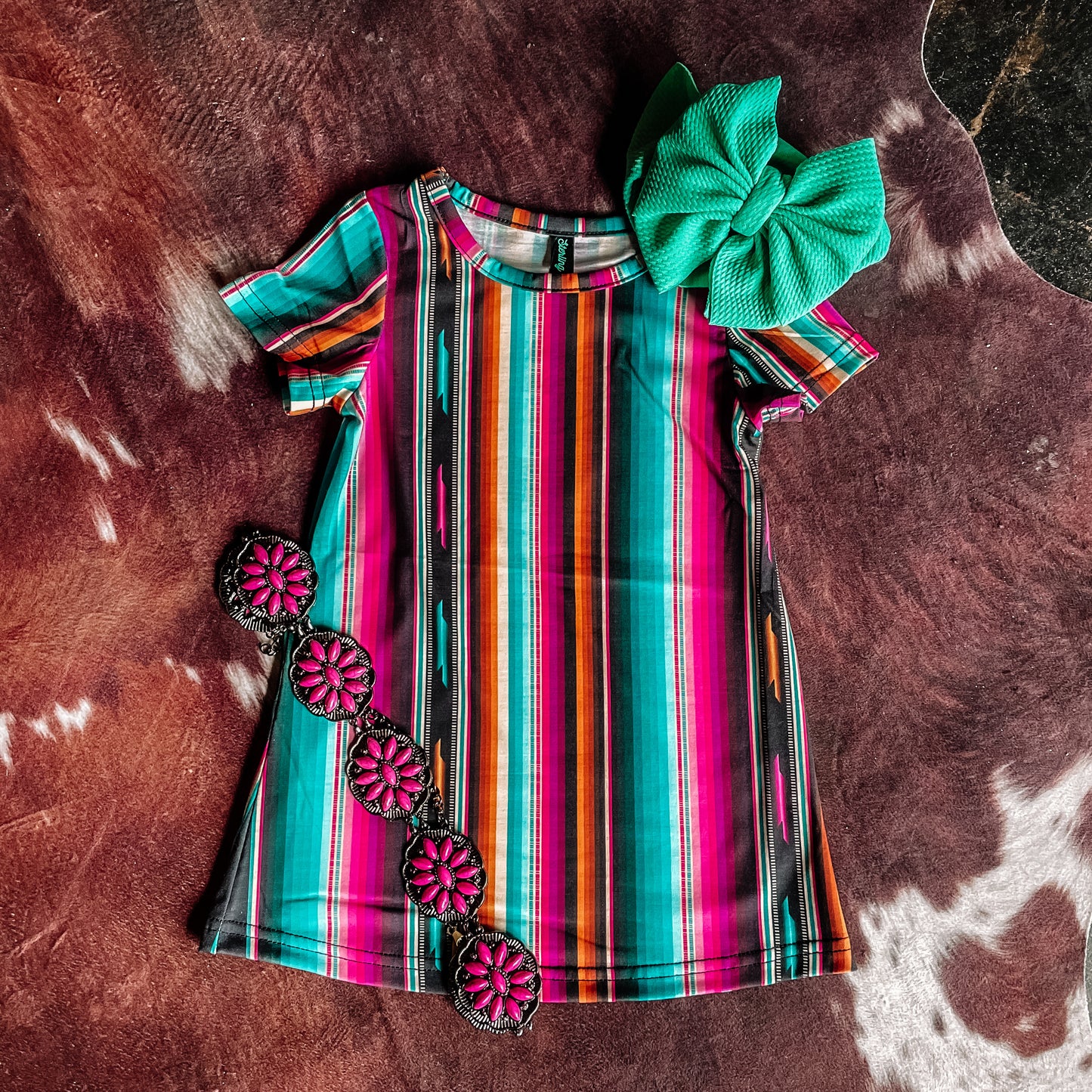 Girls Serape Dress