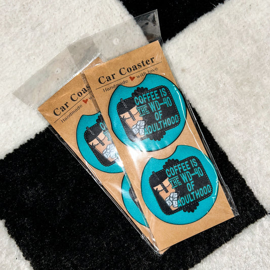Western Coffee Car Coasters