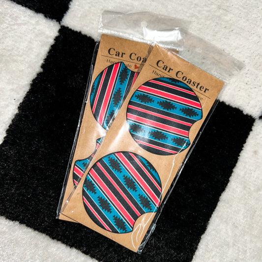 90’s Aztec Car Coasters