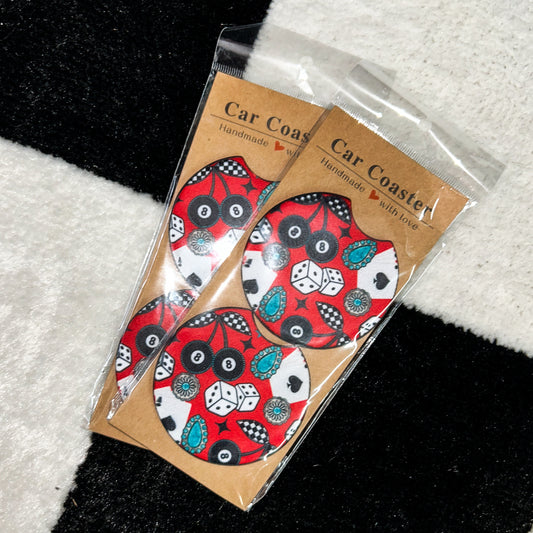 Cowgirl Cool Car Coasters