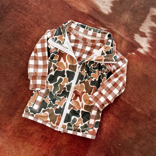 Kids Camo Vest Set