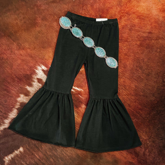 Basic Black Bell Bottoms