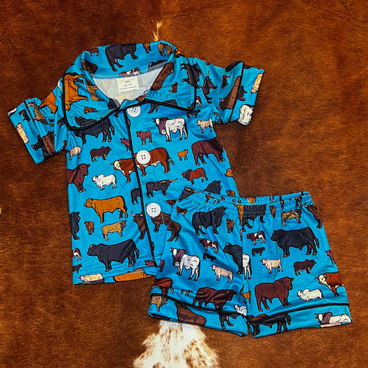 Sleepy Heifer PJ Set